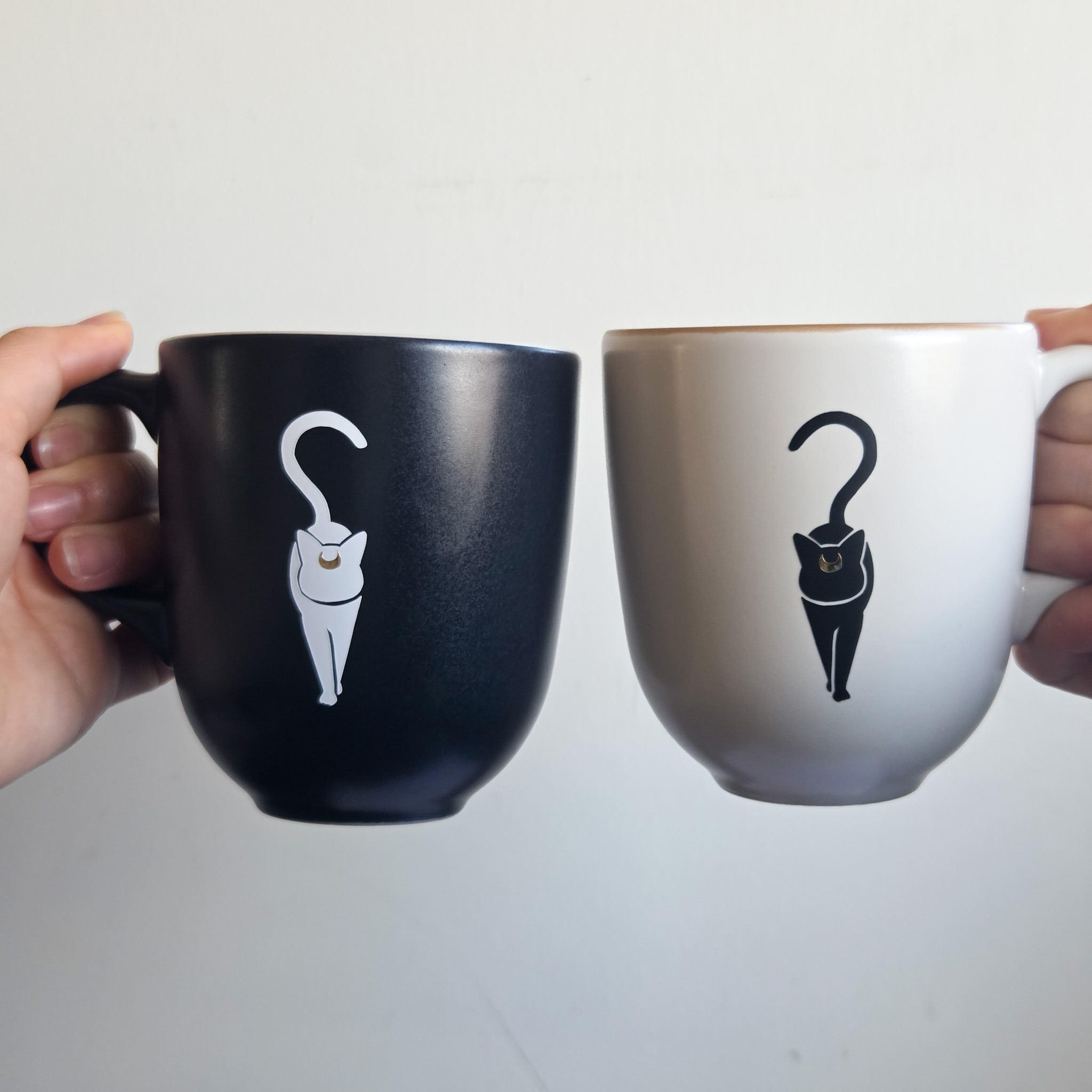 luna and artemis set of 2 mugs