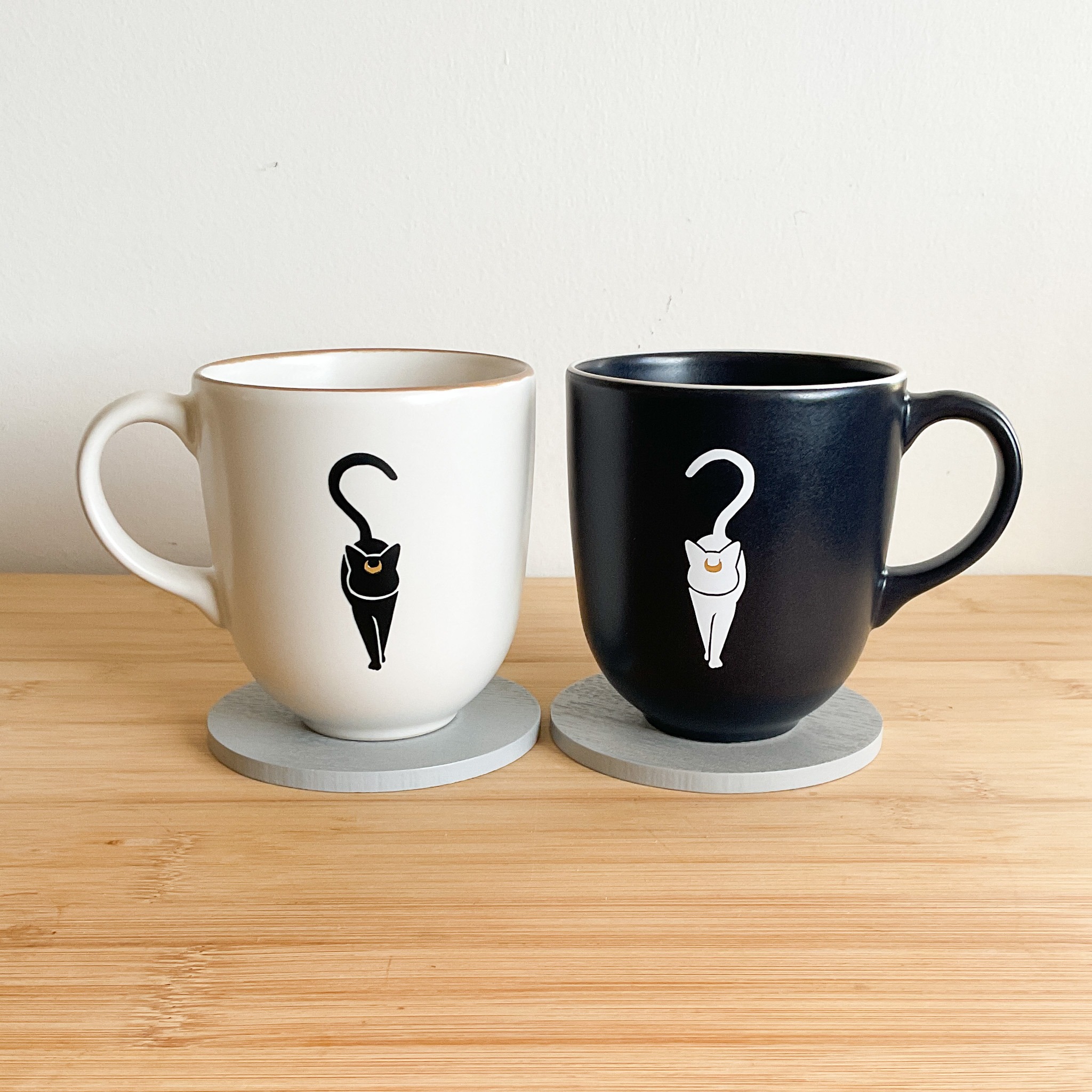 luna and artemis set of 2 mugs