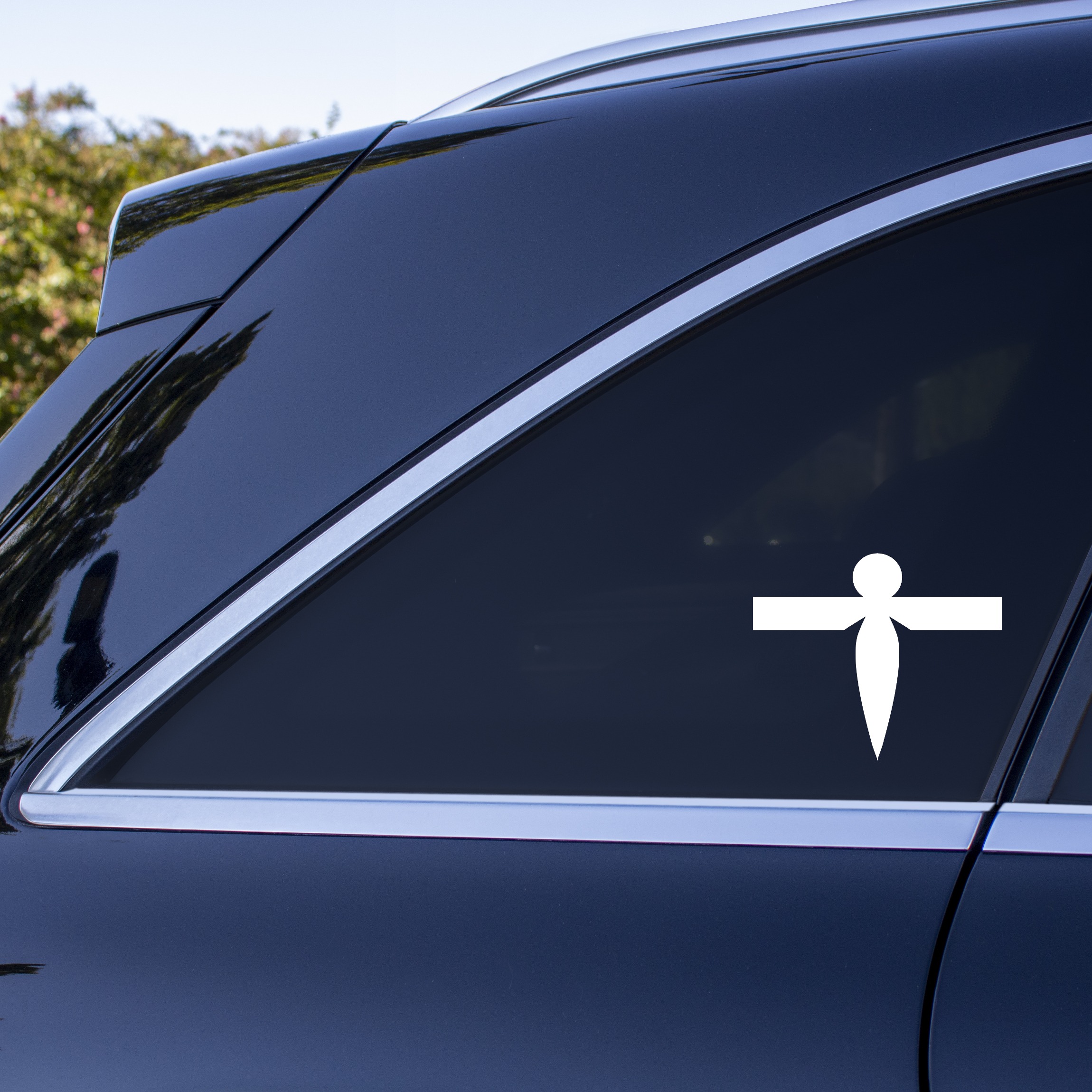 shikigami paper bird vinyl decal