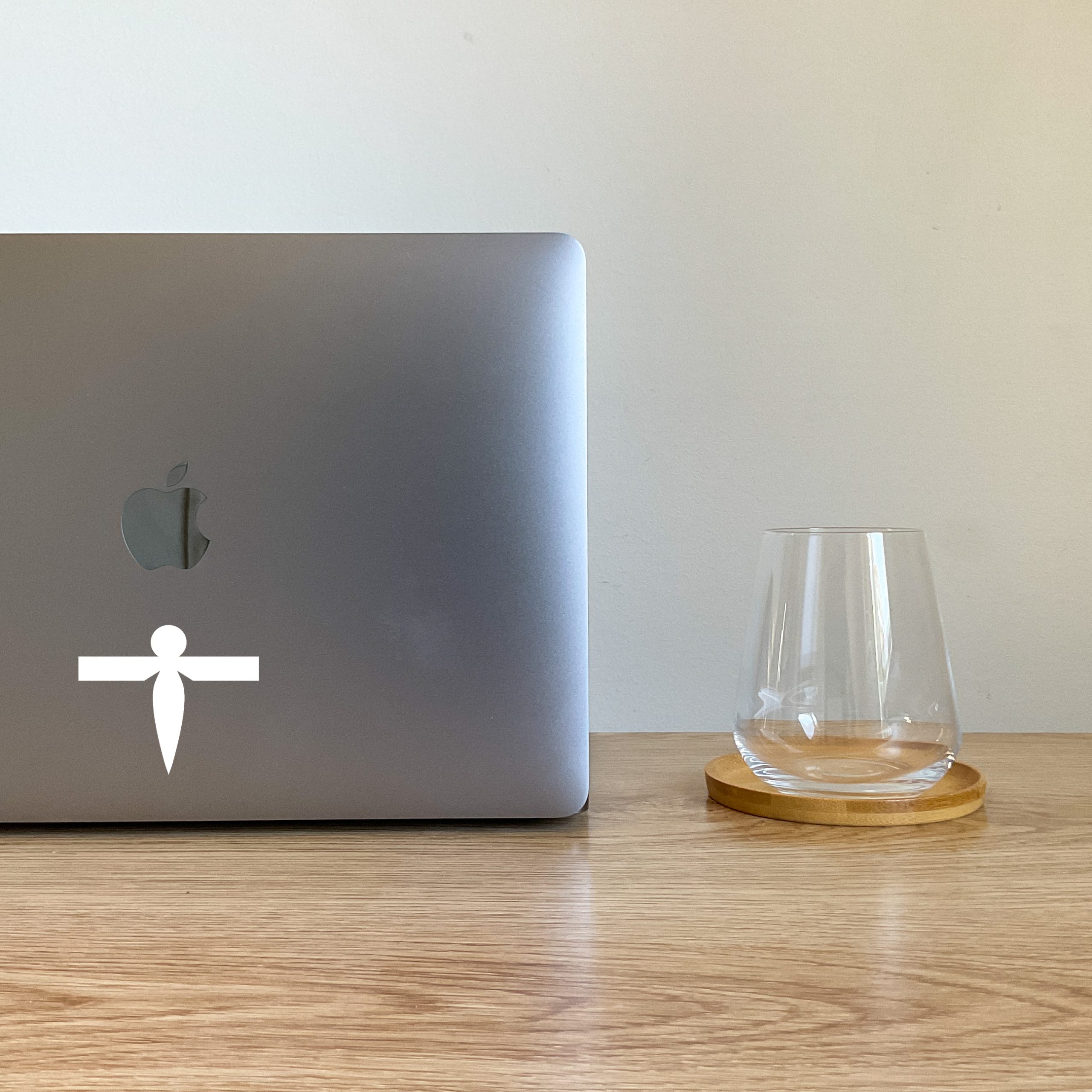 shikigami paper bird vinyl decal